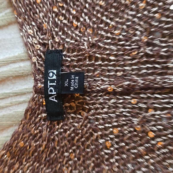 Apt 9 Sparkle Cardigan Size XL - Picture 2 of 8